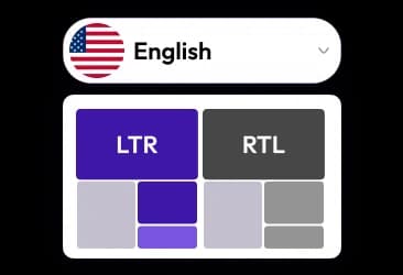 Full RTL language support screenshot
