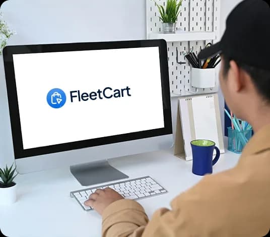 FleetCart free installation and setup service illustration